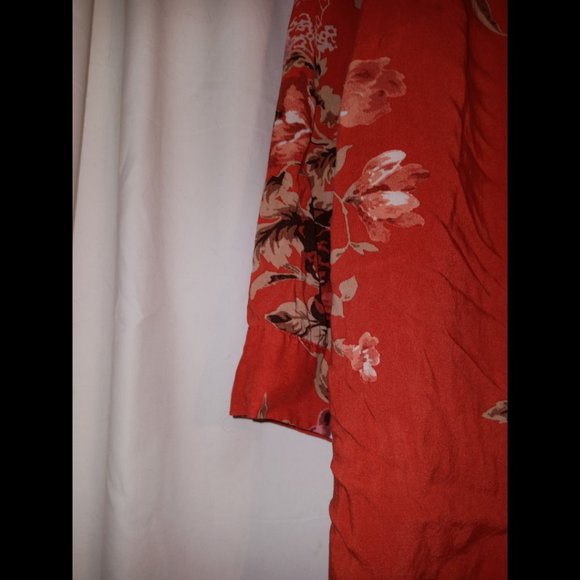 Torrid floral plus size casual blouse 2X - Picture 2 of 5